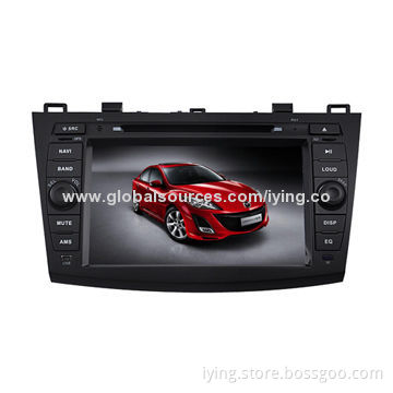 Car GPS navigation systems for Mazda new 3, supports Bluetooth, iPod, RDS, TV